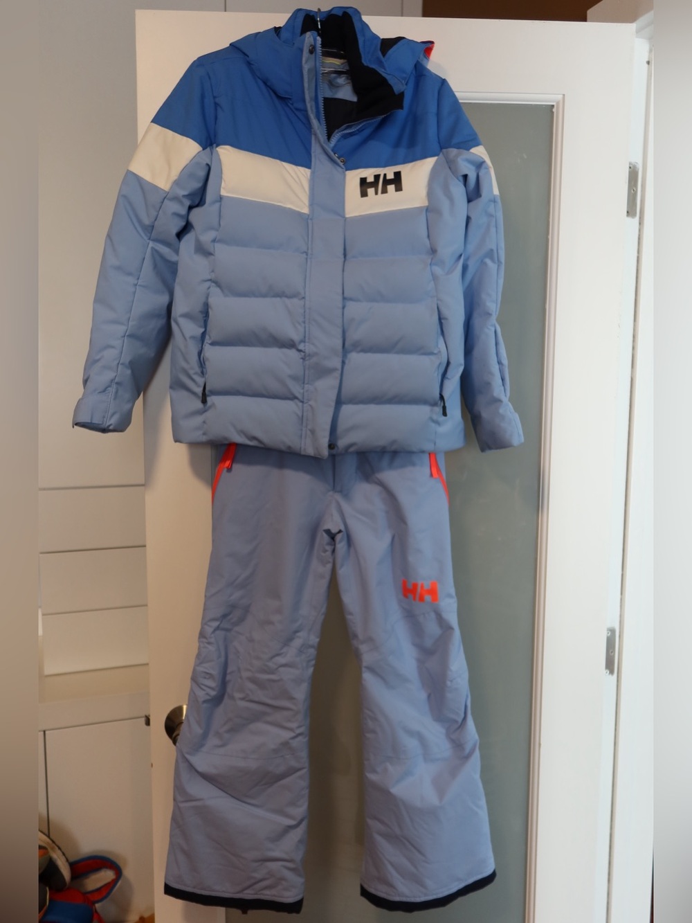 Helly Hansen Light Blue Jacket Liner with Navy Shell